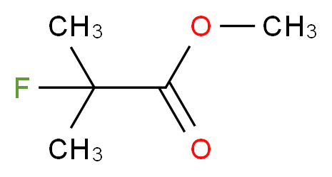 methyl 2-fluoro-2-methylpropanoate_分子结构_CAS_338-76-1