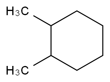 1,2-DIMETHYLCYCLOHEXANE, cis-trans_分子结构_CAS_583-57-3)