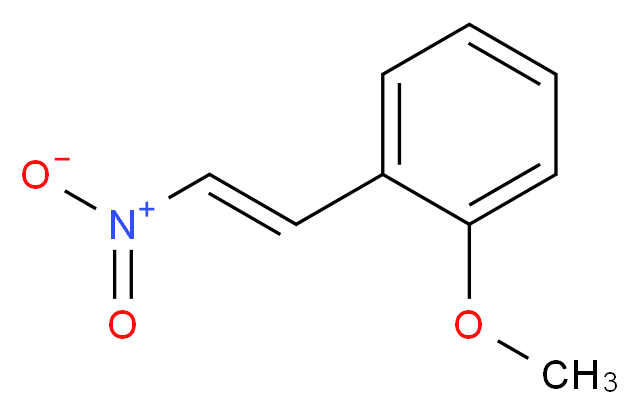 2-Methoxy-&beta;-nitrostyrene_分子结构_CAS_3316-24-3)