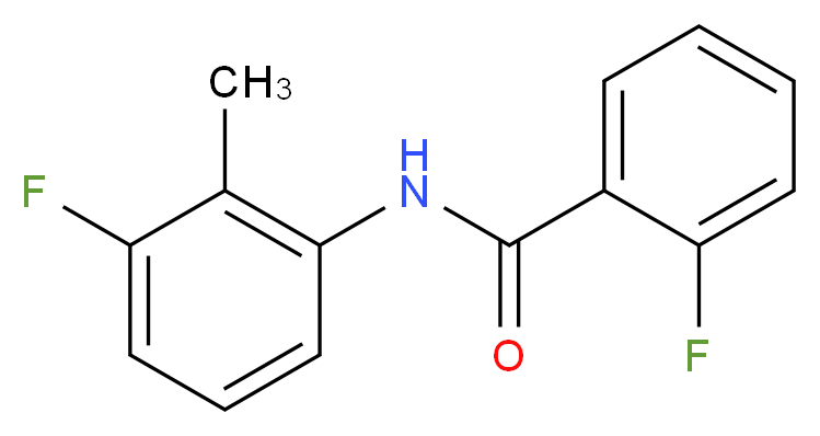 2-Fluoro-N-(3-fluoro-2-methylphenyl)benzamide_分子结构_CAS_1283340-25-9)