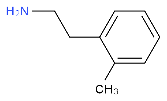 2-(2-methylphenyl)ethan-1-amine_分子结构_CAS_55755-16-3