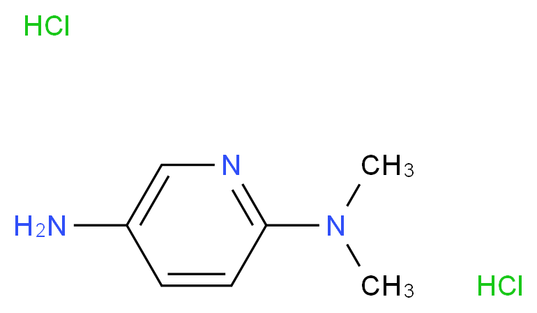 N2,N2-Dimethylpyridine-2,5-diamine dihydrochloride_分子结构_CAS_26878-31-9)