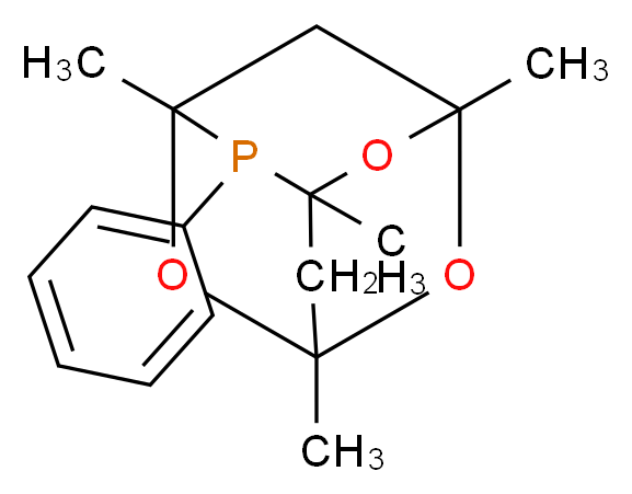1,3,5,7-四甲基-6-苯基-2,4,8-三氧杂-6-磷酰金刚烷_分子结构_CAS_97739-46-3)