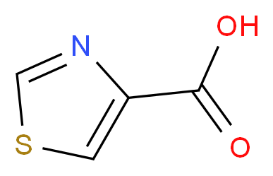 1,3-Thiazole-4-Carboxylic Acid_分子结构_CAS_3973-08-8)