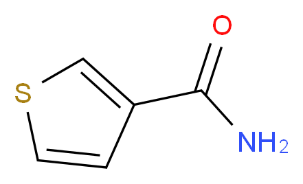 Thiophene-3-carboxamide_分子结构_CAS_51460-47-0)