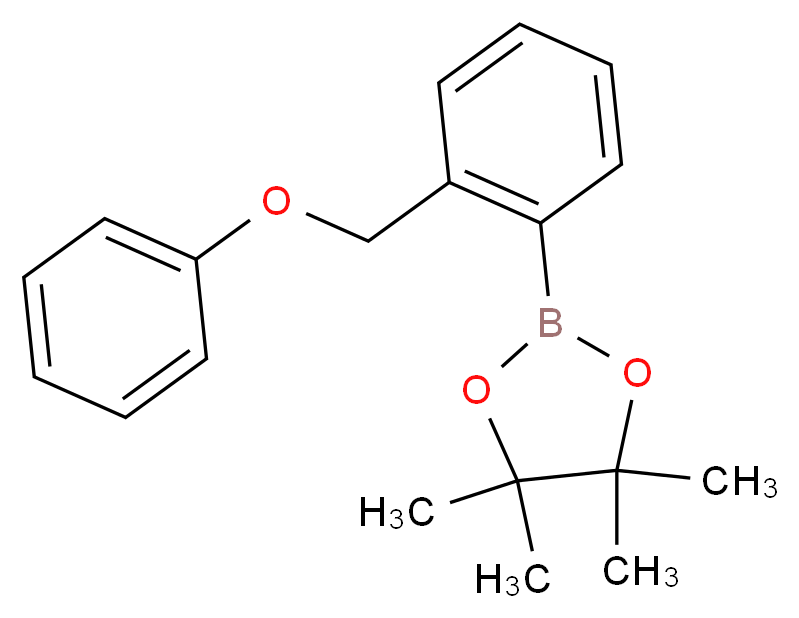 4,4,5,5-tetramethyl-2-[2-(phenoxymethyl)phenyl]-1,3,2-dioxaborolane_分子结构_CAS_912569-55-2)