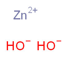 ZINC HYDROXIDE_分子结构_CAS_20427-58-1)