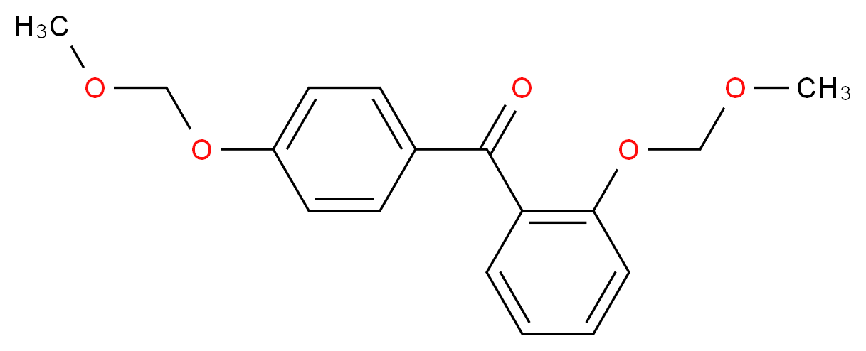 [2-(methoxymethoxy)phenyl][4-(methoxymethoxy)phenyl]methanone_分子结构_CAS_938458-72-1)