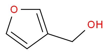 furan-3-ylmethanol_分子结构_CAS_4412-91-3