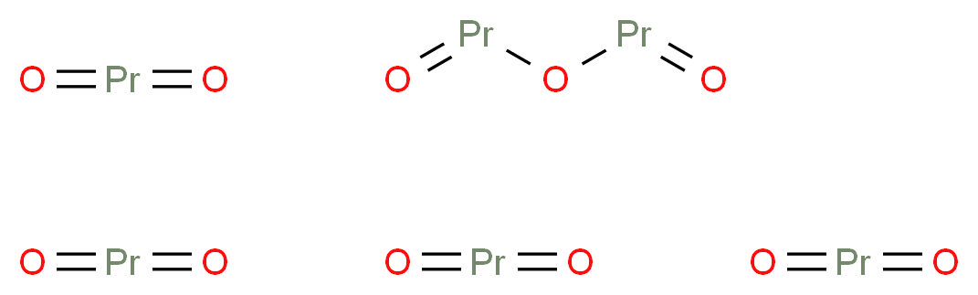 氧化镨(III,IV)_分子结构_CAS_12037-29-5)