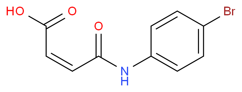 N-(4-溴苯基)马来酸_分子结构_CAS_36847-86-6)