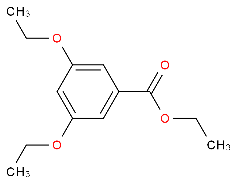 3,5-二乙氧苯甲酸乙酯_分子结构_CAS_351002-95-4)