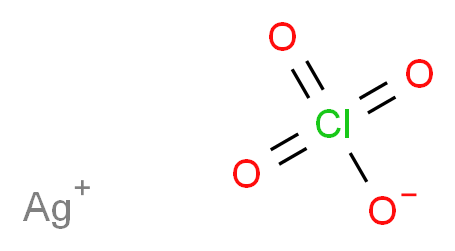 高氯酸银, 无水_分子结构_CAS_7783-93-9)