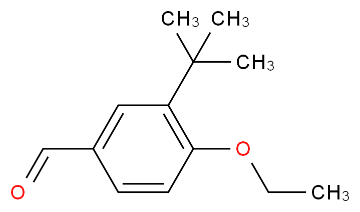 3-(tert-Butyl)-4-ethoxybenzaldehyde_分子结构_CAS_)