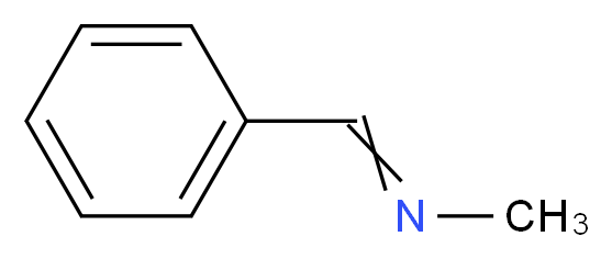 N-苯亚甲基甲胺_分子结构_CAS_622-29-7)