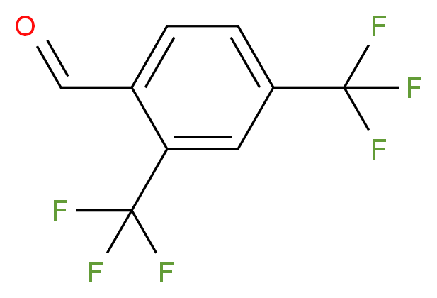 2,4-Bis(trifluoromethyl)benzaldehyde_分子结构_CAS_59664-42-5)