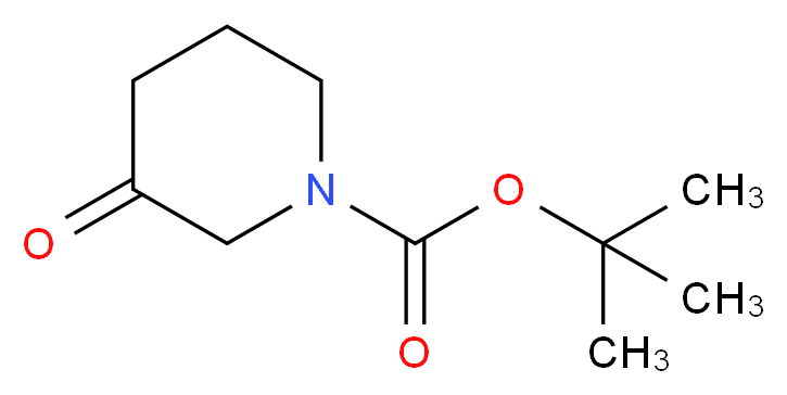 N-叔丁氧羰基-3-哌啶酮_分子结构_CAS_98977-36-7)