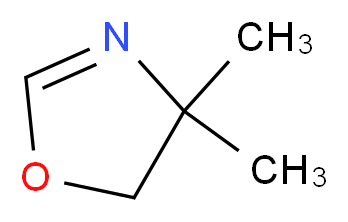 4,4-二甲基-2-恶唑啉_分子结构_CAS_30093-99-3)