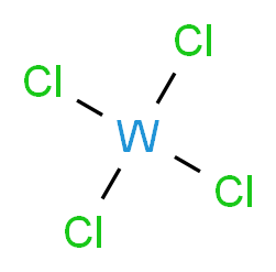 tetrachlorotungsten_分子结构_CAS_13470-13-8