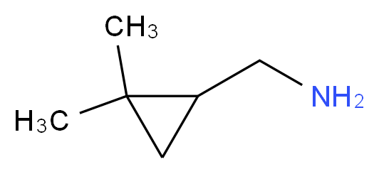 (2,2-dimethylcyclopropyl)methanamine_分子结构_CAS_725743-45-3