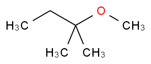 Tert-Amyl methyl ether_分子结构_CAS_994-05-8)