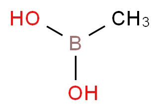 methylboronic acid_分子结构_CAS_13061-96-6