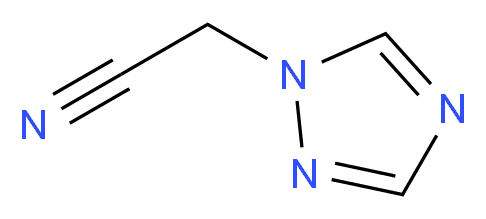 2-(1H-1,2,4-Triazol-1-yl)acetonitrile_分子结构_CAS_81606-79-3)