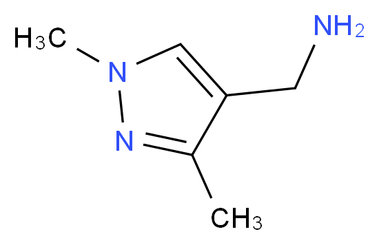 (1,3-Dimethyl-1H-pyrazol-4-yl)methylamine_分子结构_CAS_400756-28-7)