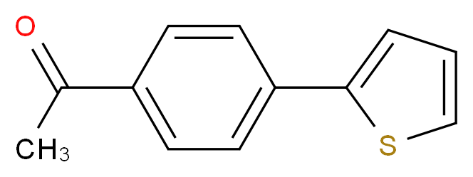 1-[4-(thiophen-2-yl)phenyl]ethan-1-one_分子结构_CAS_35294-37-2