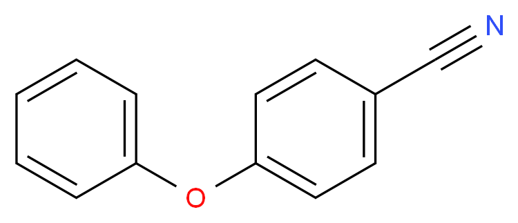 4-Phenoxybenzonitrile_分子结构_CAS_3096-81-9)