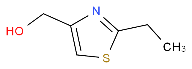 (2-ethyl-1,3-thiazol-4-yl)methanol_分子结构_CAS_)