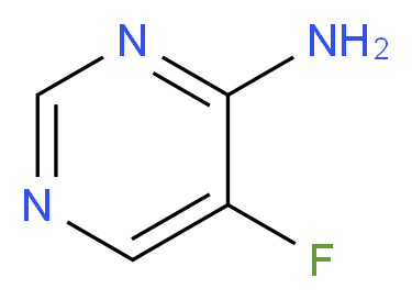 5-Fluoropyrimidin-4-amine_分子结构_CAS_811450-26-7)