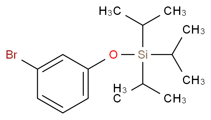 (3-bromophenoxy)triisopropylsilane_分子结构_CAS_571202-87-4)