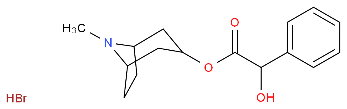 DL-HOMATROPINE HYDROBROMIDE_分子结构_CAS_51-56-9)