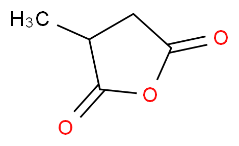 3-methyloxolane-2,5-dione_分子结构_CAS_)