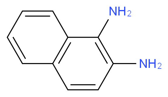 naphthalene-1,2-diamine_分子结构_CAS_938-25-0