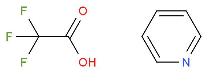 PYRIDINIUM TRIFLUOROACETATE_分子结构_CAS_464-05-1)