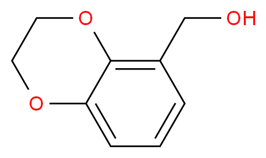 2,3-dihydro-1,4-benzodioxin-5-ylmethanol_分子结构_CAS_274910-19-9