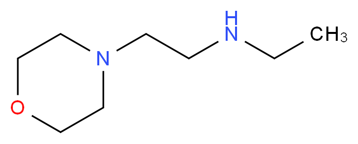 ethyl[2-(morpholin-4-yl)ethyl]amine_分子结构_CAS_108302-54-1