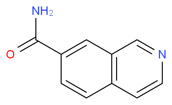 isoquinoline-7-carboxamide_分子结构_CAS_1158755-26-0