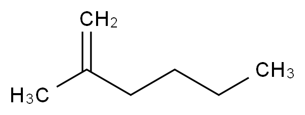 2-METHYL-1-HEXENE_分子结构_CAS_6094-02-6)