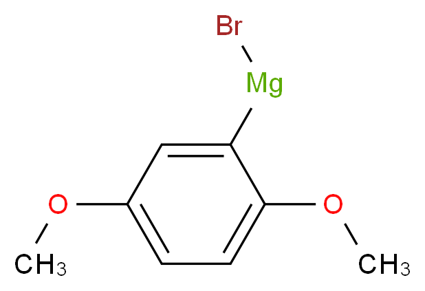 bromo(2,5-dimethoxyphenyl)magnesium_分子结构_CAS_62890-98-6
