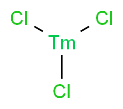 Thulium(III) chloride_分子结构_CAS_13537-18-3)