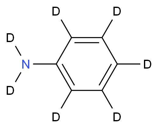 (<sup>2</sup>H<sub>5</sub>)aniline_分子结构_CAS_14545-23-4