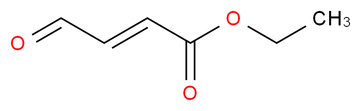 ethyl (2E)-4-oxobut-2-enoate_分子结构_CAS_2960-66-9