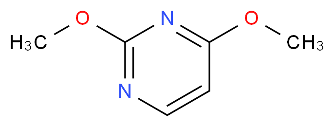 2,4-dimethoxypyrimidine_分子结构_CAS_3551-55-1