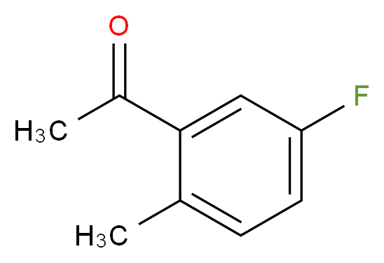 5'-氟-2'-甲基苯乙酮_分子结构_CAS_29427-49-4)