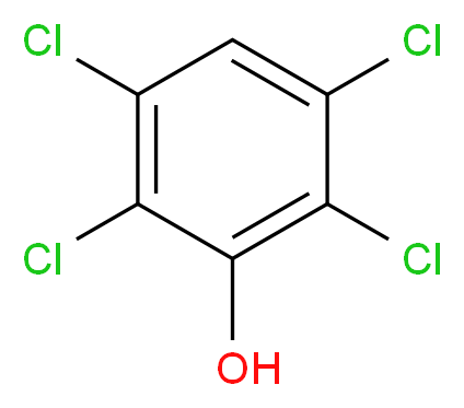 2,3,5,6-tetrachlorophenol_分子结构_CAS_935-95-5