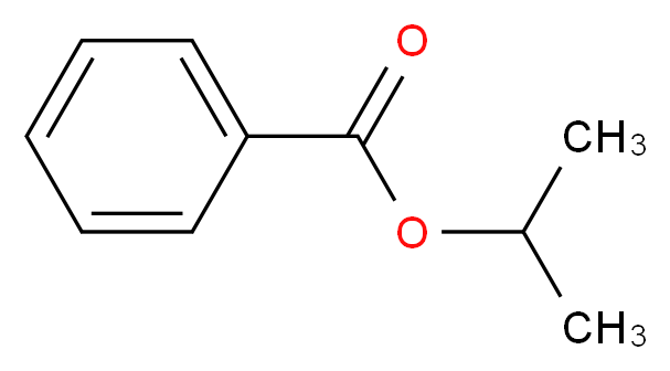 Isopropyl benzoate_分子结构_CAS_939-48-0)