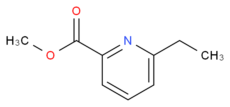 Methyl 6-ethylpicolinate_分子结构_CAS_103931-19-7)